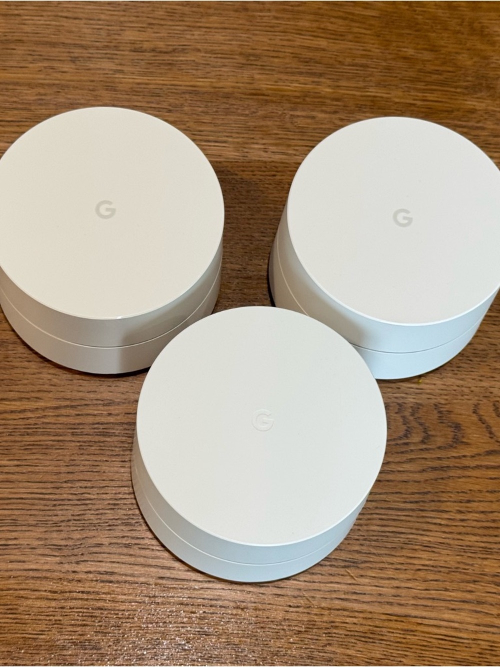 Set of 3 Google Wifi Routers - Mesh System